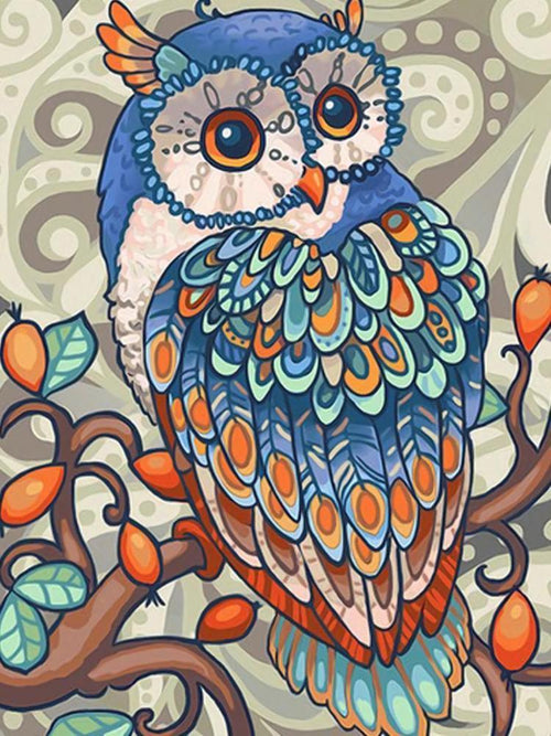 Free Owl - MyCraftsGfit - Free 5D Diamond Painting