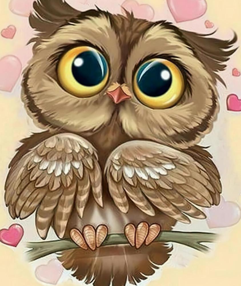 Free Owl - MyCraftsGfit - Free 5D Diamond Painting