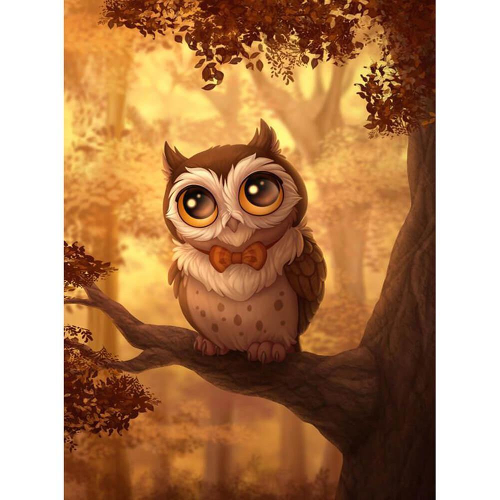 Free Owl - MyCraftsGfit - Free 5D Diamond Painting