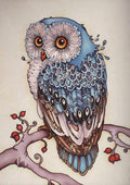Owl - MyCraftsGfit - Free 5D Diamond Painting
