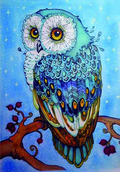 Free Owl - MyCraftsGfit - Free 5D Diamond Painting