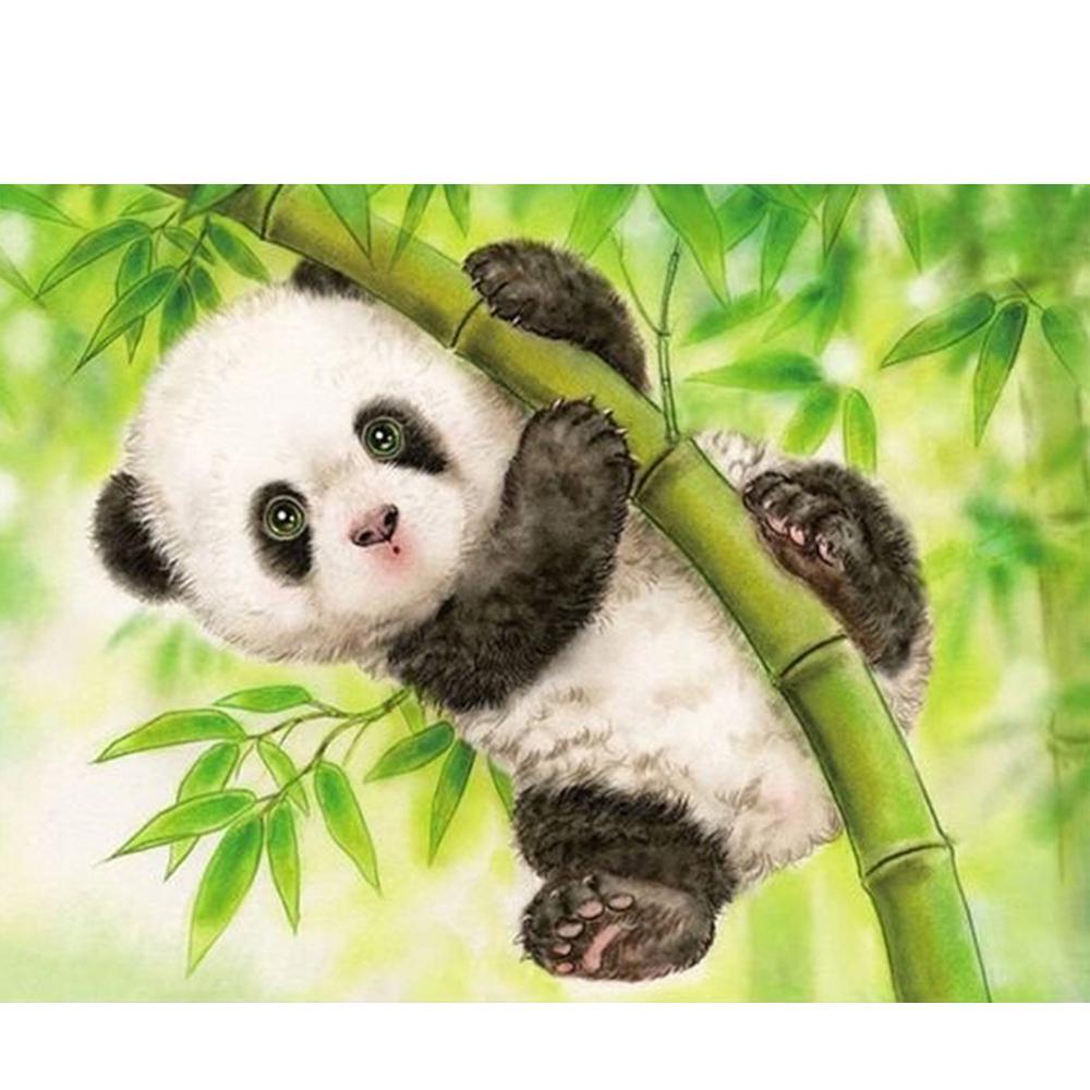 Free Panda Bamboo - MyCraftsGfit - Free 5D Diamond Painting