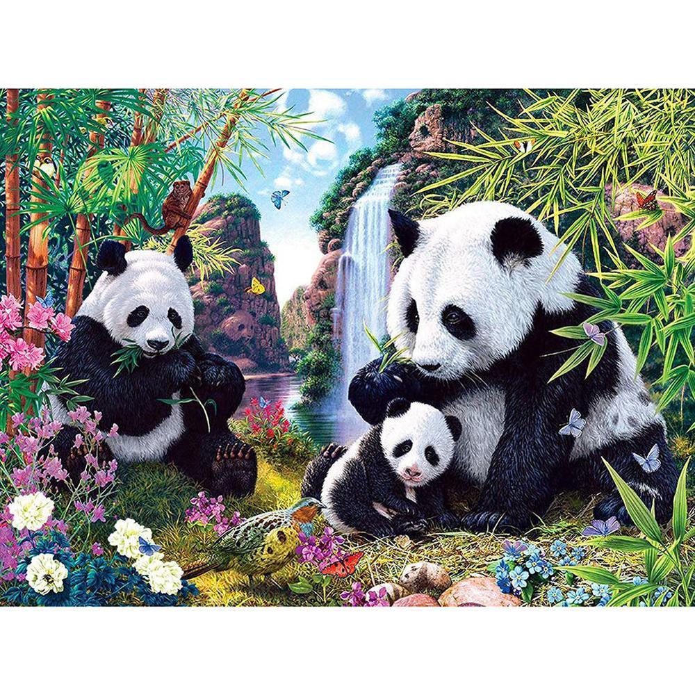 Panda - MyCraftsGfit - Free 5D Diamond Painting