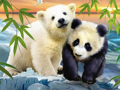 Free Panda - MyCraftsGfit - Free 5D Diamond Painting