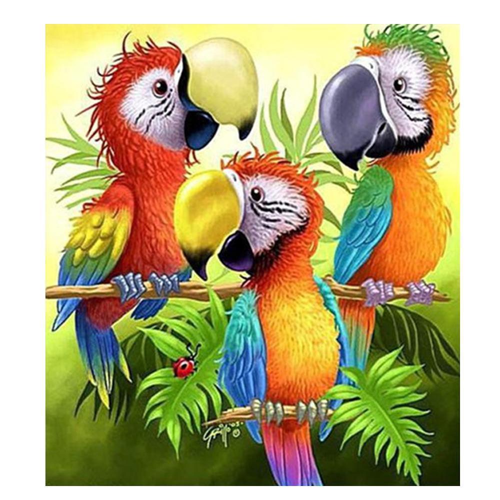 Free Parrot - MyCraftsGfit - Free 5D Diamond Painting