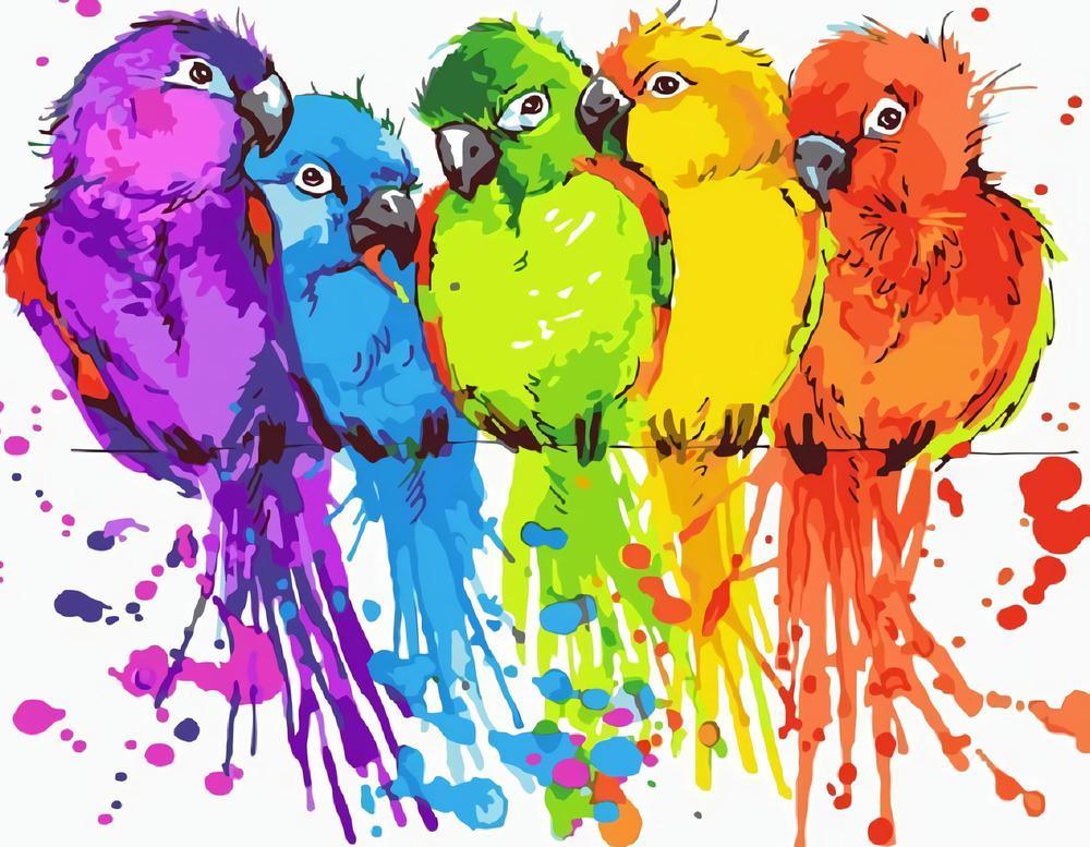 Free Parrot - MyCraftsGfit - Free 5D Diamond Painting