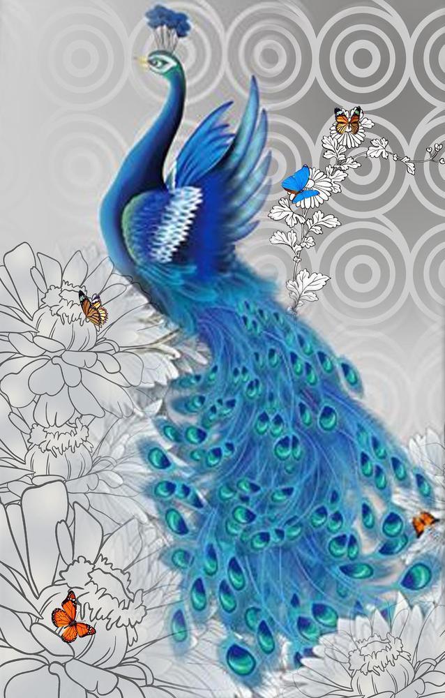 Peacock - MyCraftsGfit - Free 5D Diamond Painting