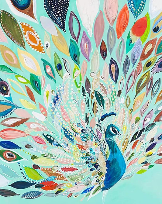 Free Peacock - MyCraftsGfit - Free 5D Diamond Painting