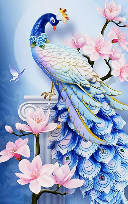 Free Peacock - MyCraftsGfit - Free 5D Diamond Painting