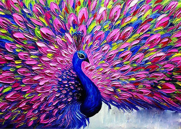 Peacock - MyCraftsGfit - Free 5D Diamond Painting