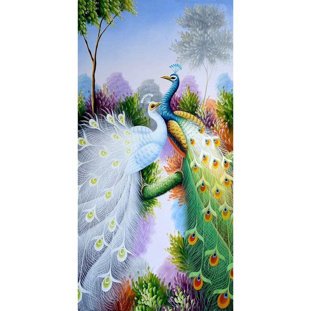 Free Peacock - MyCraftsGfit - Free 5D Diamond Painting