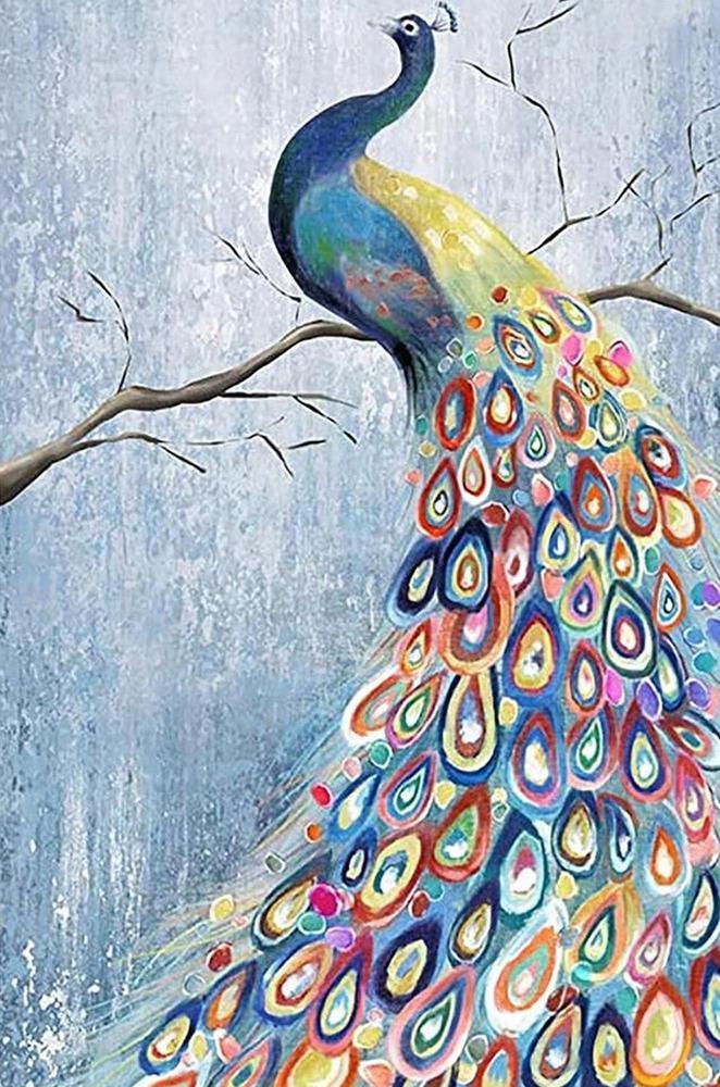 Free Peacock - MyCraftsGfit - Free 5D Diamond Painting