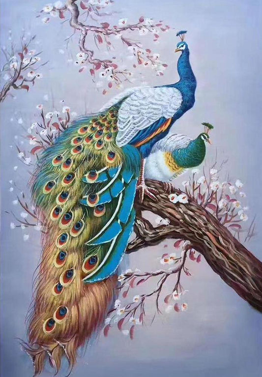 Free Peacock - MyCraftsGfit - Free 5D Diamond Painting