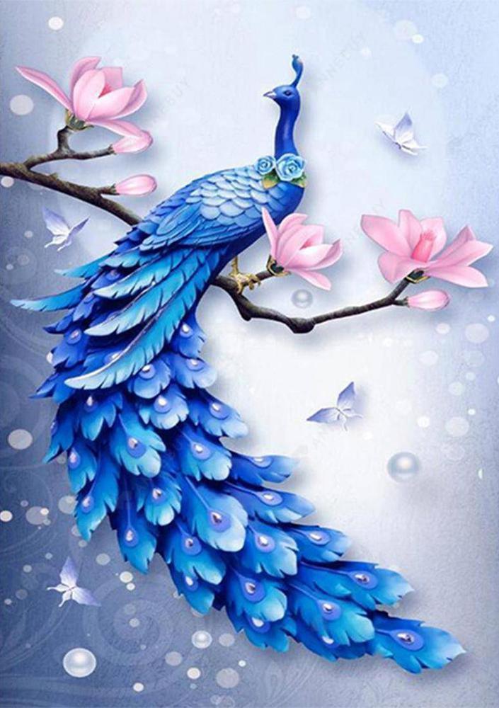 Free Peacock - MyCraftsGfit - Free 5D Diamond Painting