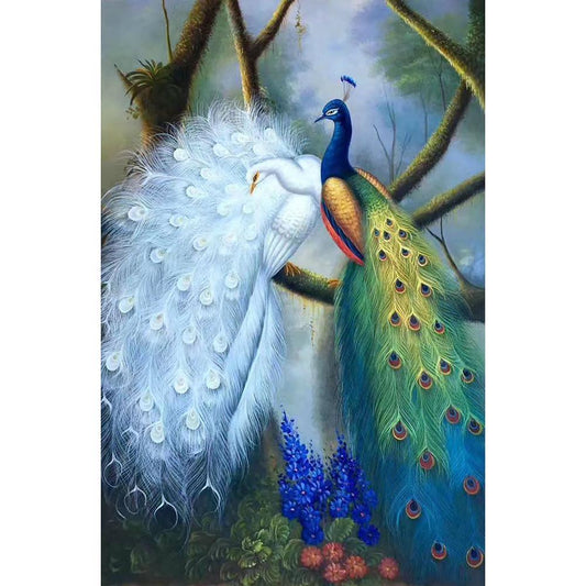 Free Peafowl - MyCraftsGfit - Free 5D Diamond Painting