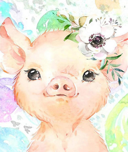 Pig Free 5D Diamond Painting Kits MyCraftsGfit - Free 5D Diamond Painting mycraftsgift.com