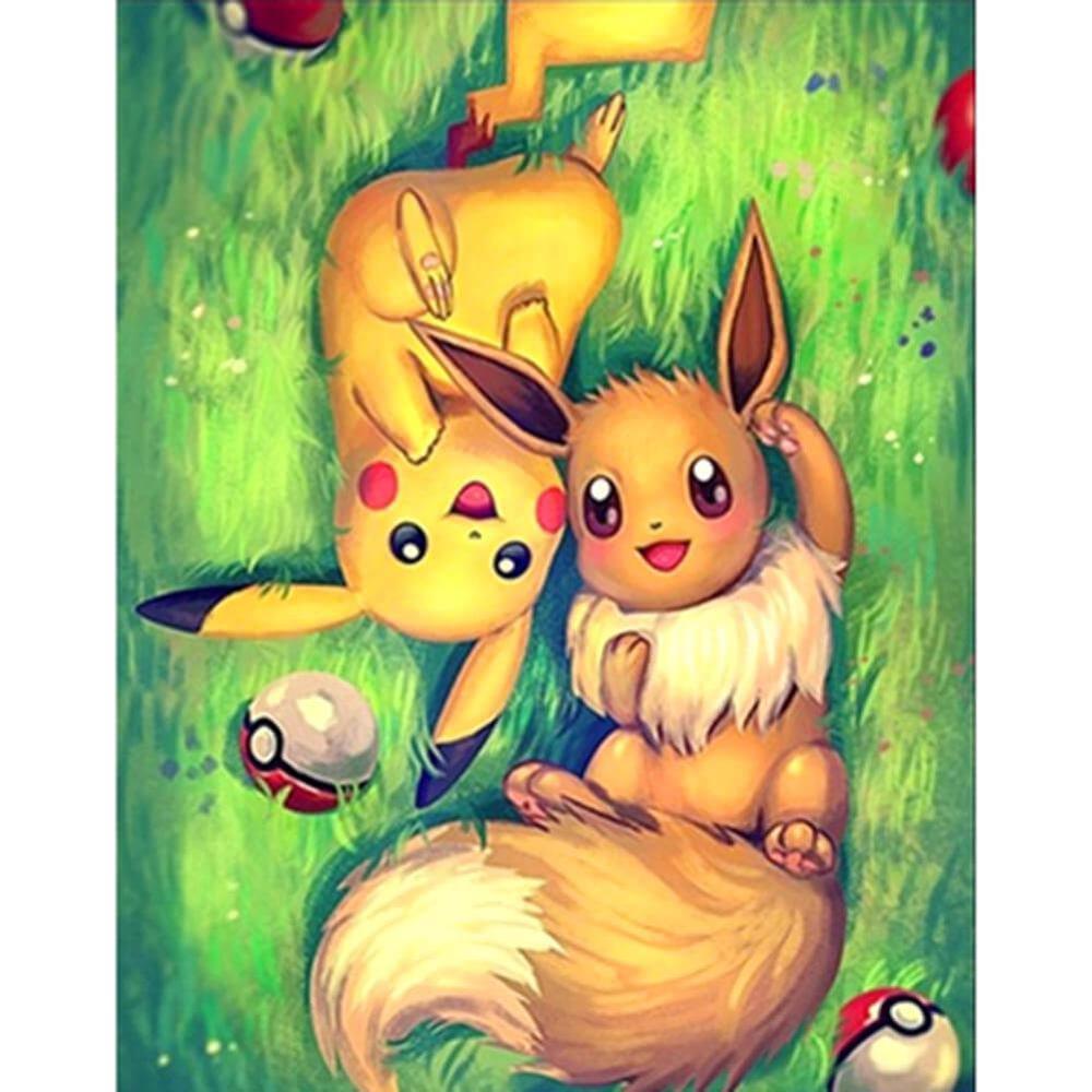 Free Pikachu - MyCraftsGfit - Free 5D Diamond Painting