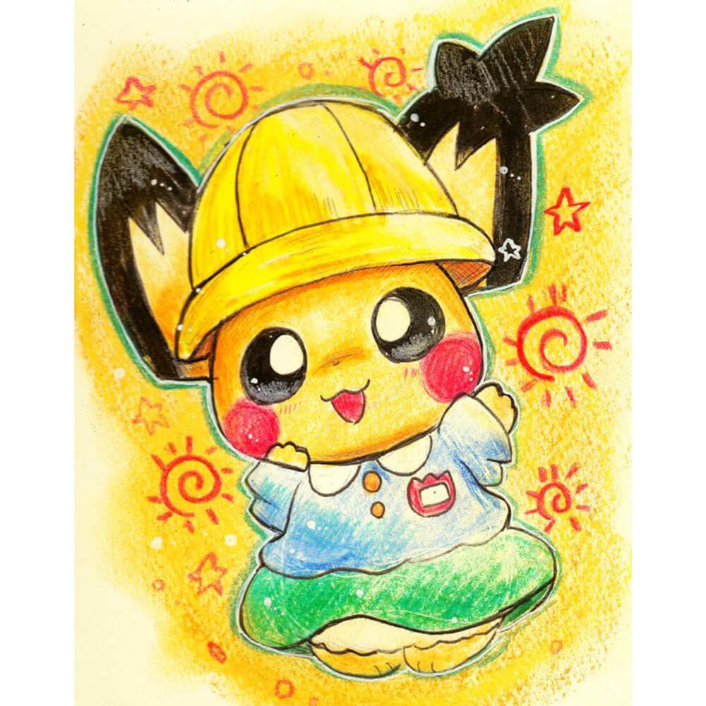 Pikachu Free 5D Diamond Painting Kits MyCraftsGfit - Free 5D Diamond Painting mycraftsgift.com