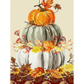 Pumpkin Maple Leaf - MyCraftsGfit - Free 5D Diamond Painting