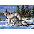 Quiet Wolves - MyCraftsGfit - Free 5D Diamond Painting