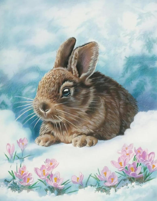 Rabbit - MyCraftsGfit - Free 5D Diamond Painting