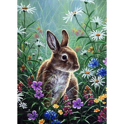 Rabbit - MyCraftsGfit - Free 5D Diamond Painting