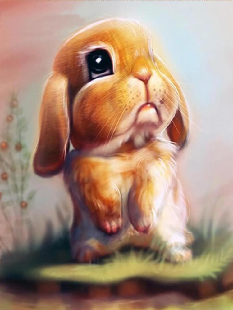 Free Rabbit - MyCraftsGfit - Free 5D Diamond Painting