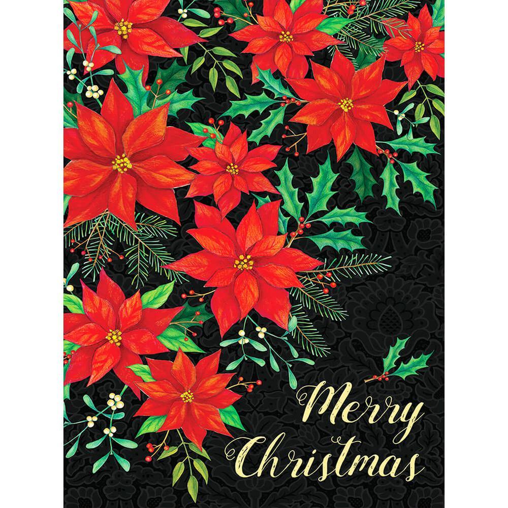 Free Red Flowers Poster - MyCraftsGfit - Free 5D Diamond Painting