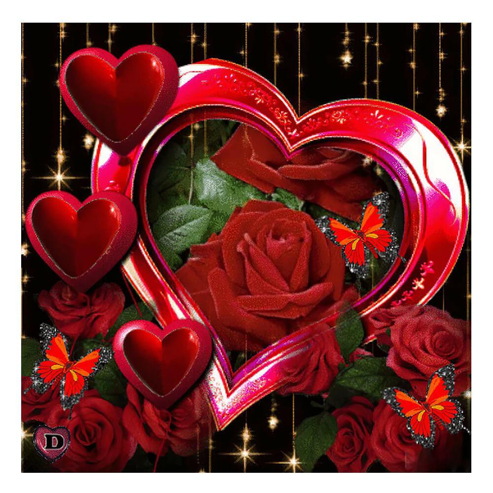 Free Rose - MyCraftsGfit - Free 5D Diamond Painting