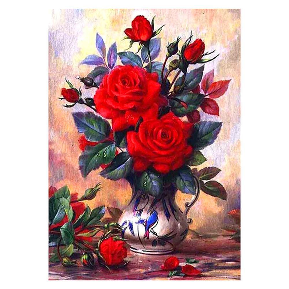 Rose Free 5D Diamond Painting Kits MyCraftsGfit - Free 5D Diamond Painting mycraftsgift.com