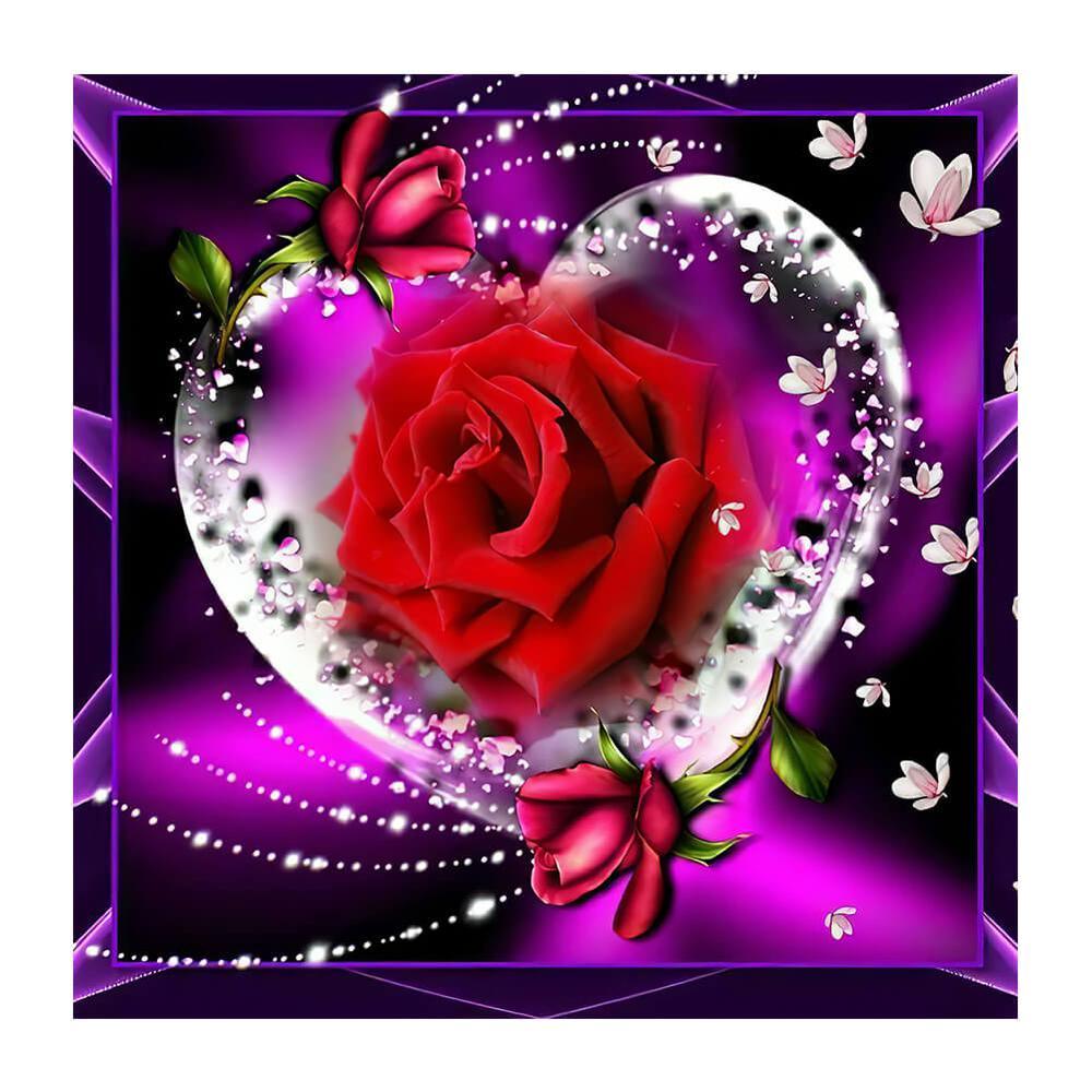 Free Rose - MyCraftsGfit - Free 5D Diamond Painting