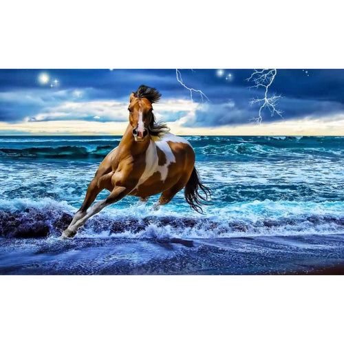 Running Horse Free 5D Diamond Painting Kits MyCraftsGfit - Free 5D Diamond Painting mycraftsgift.com