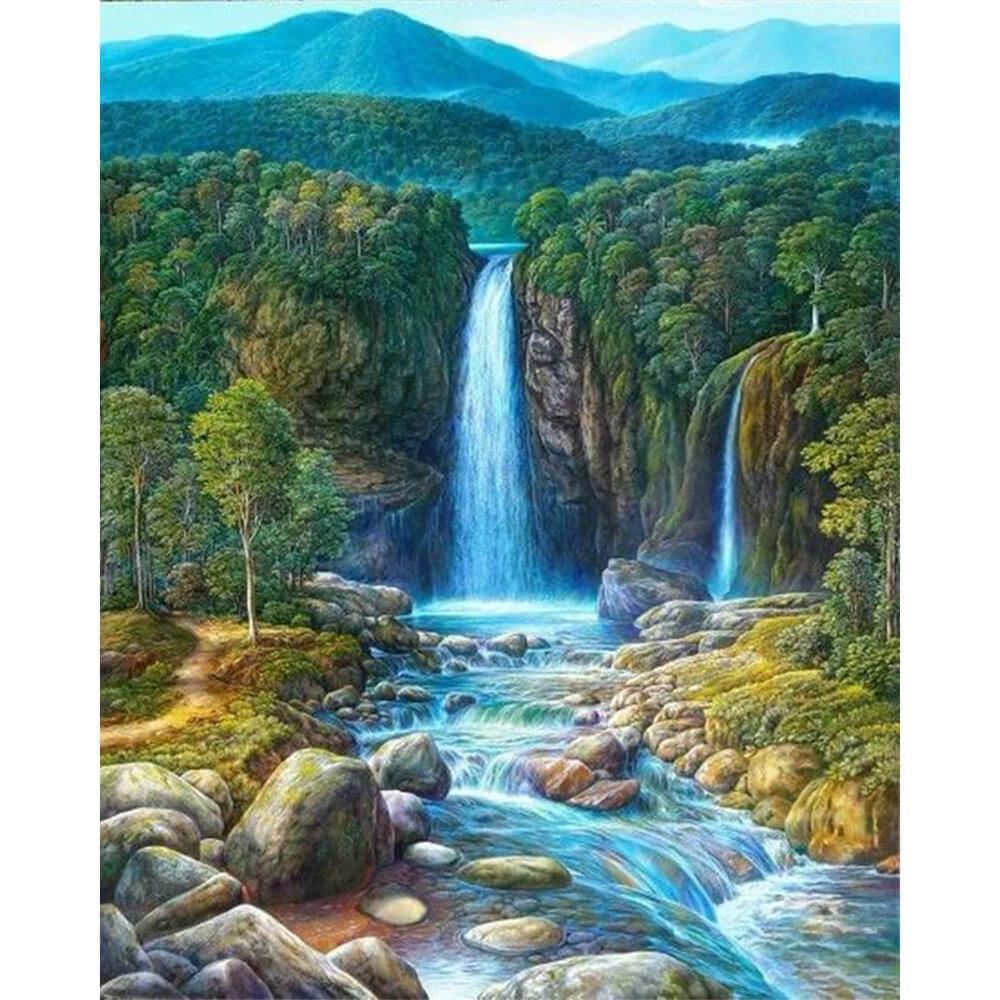 Free Running Water - MyCraftsGfit - Free 5D Diamond Painting