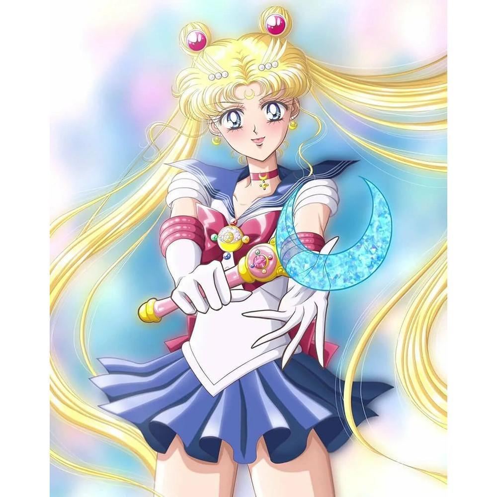 Sailor Moon Free 5D Diamond Painting Kits MyCraftsGfit - Free 5D Diamond Painting mycraftsgift.com