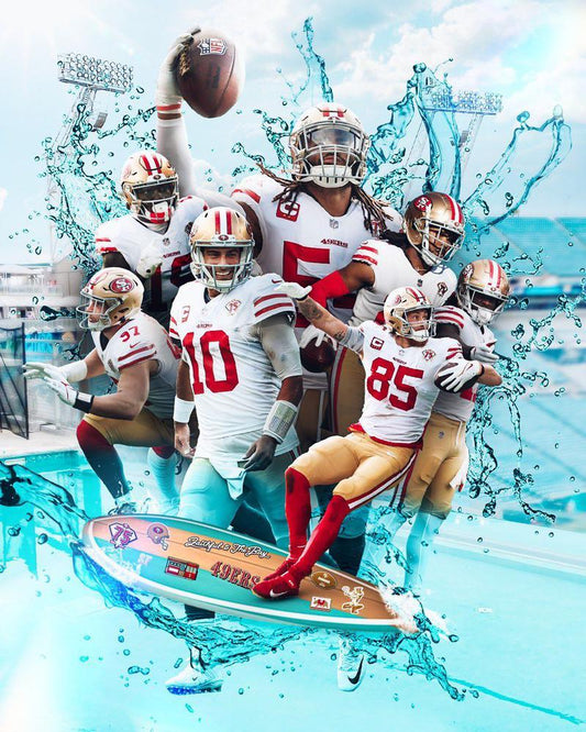 Free San Francisco 49ers - MyCraftsGfit - Free 5D Diamond Painting