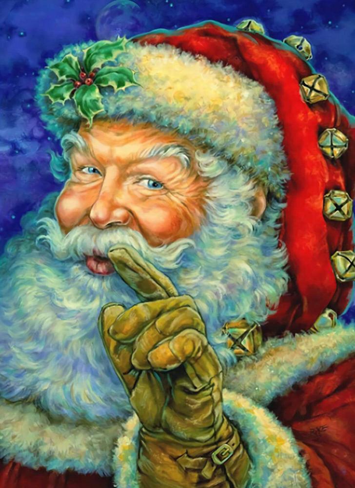 Free Santa Claus - MyCraftsGfit - Free 5D Diamond Painting