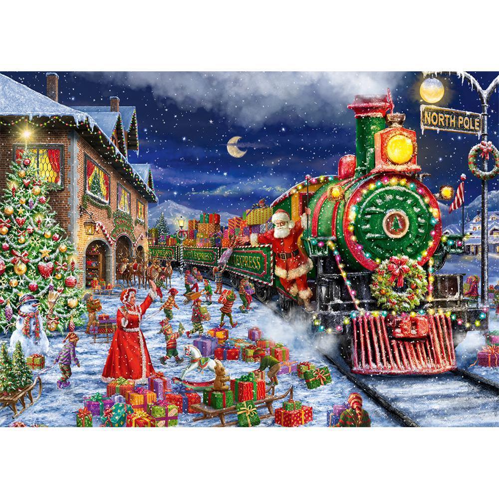 Free Santa Claus - MyCraftsGfit - Free 5D Diamond Painting