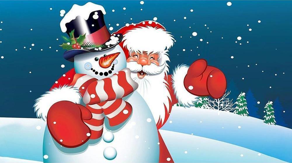 Santa Claus Free 5D Diamond Painting Kits MyCraftsGfit - Free 5D Diamond Painting mycraftsgift.com