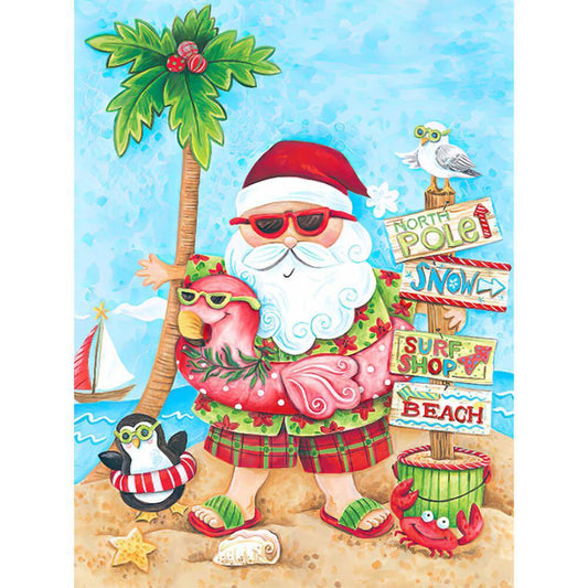 Free Santa Claus - MyCraftsGfit - Free 5D Diamond Painting