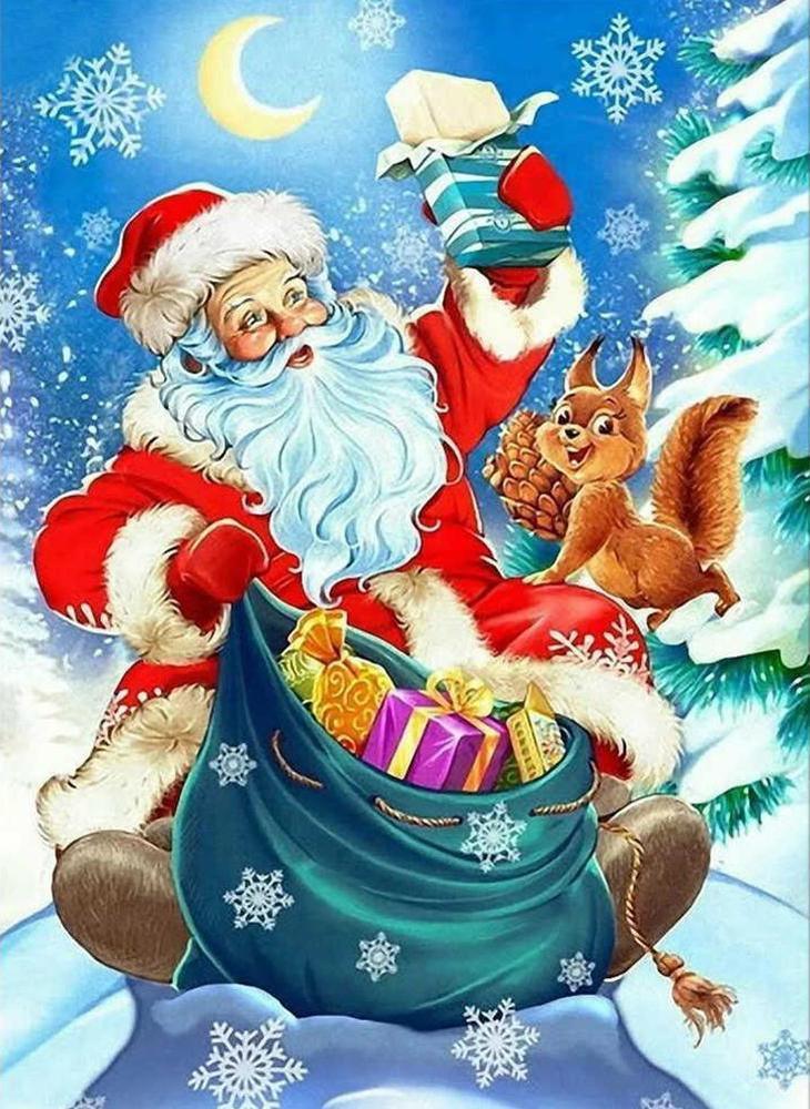 Free Santa Claus - MyCraftsGfit - Free 5D Diamond Painting