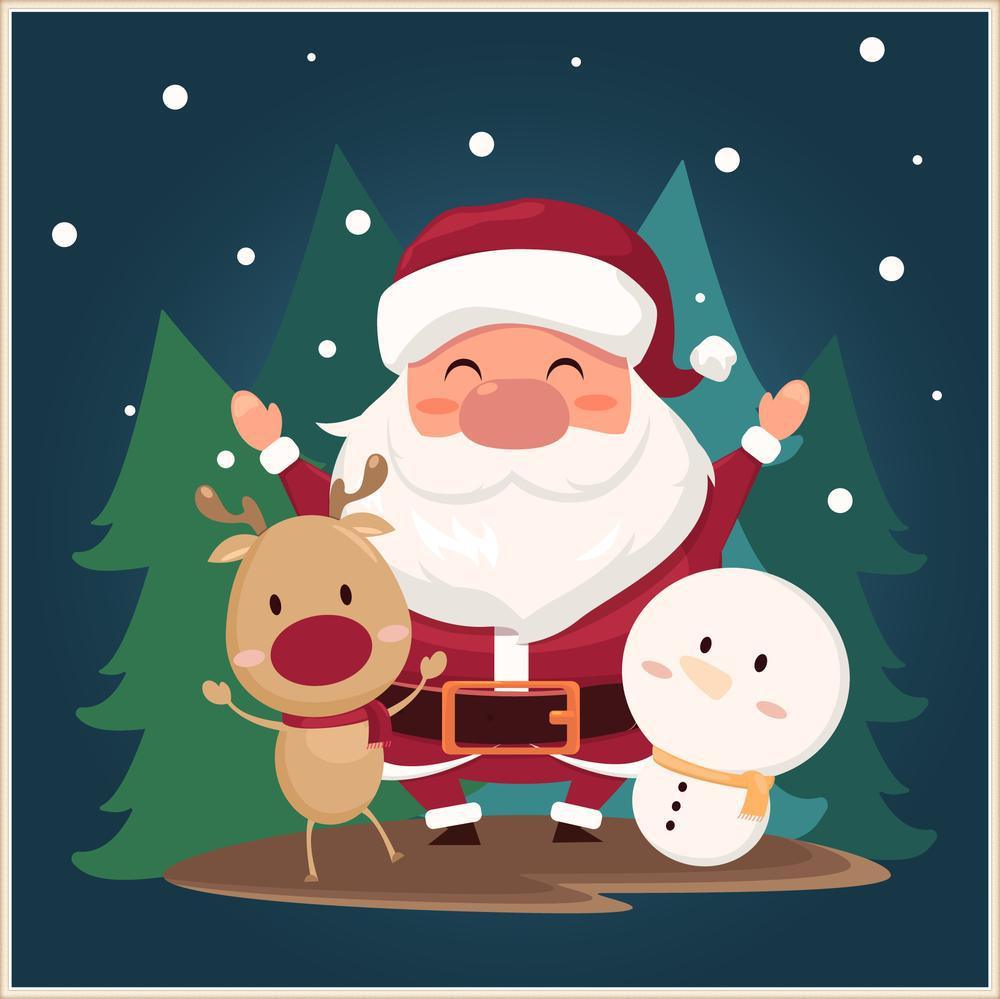 Free Santa Claus - MyCraftsGfit - Free 5D Diamond Painting