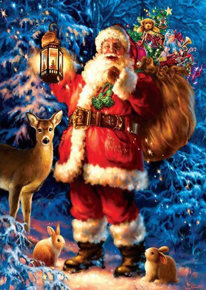 Free Santa Claus - MyCraftsGfit - Free 5D Diamond Painting