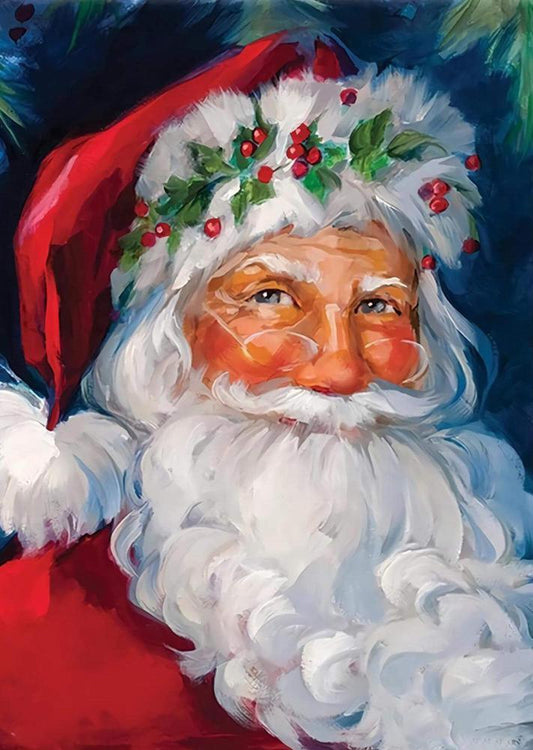 Santa Claus Free 5D Diamond Painting Kits MyCraftsGfit - Free 5D Diamond Painting mycraftsgift.com