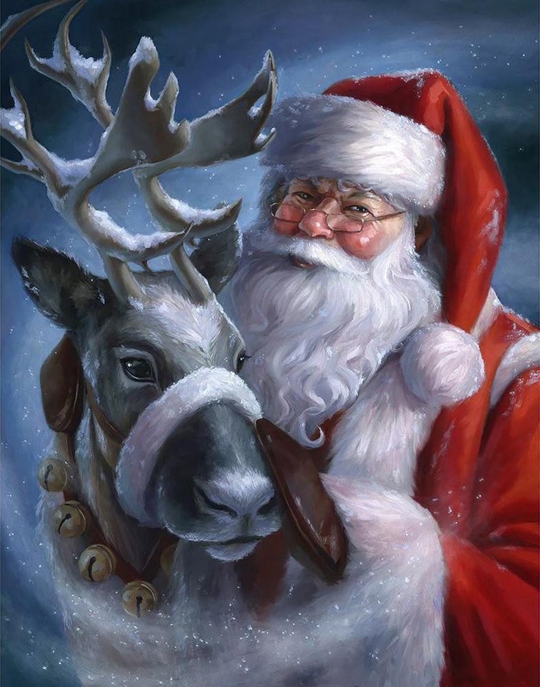 Free Santa Claus - MyCraftsGfit - Free 5D Diamond Painting