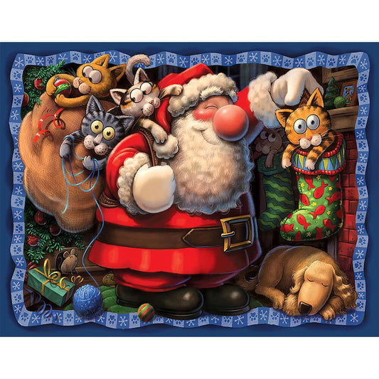 Free Santa Claus - MyCraftsGfit - Free 5D Diamond Painting