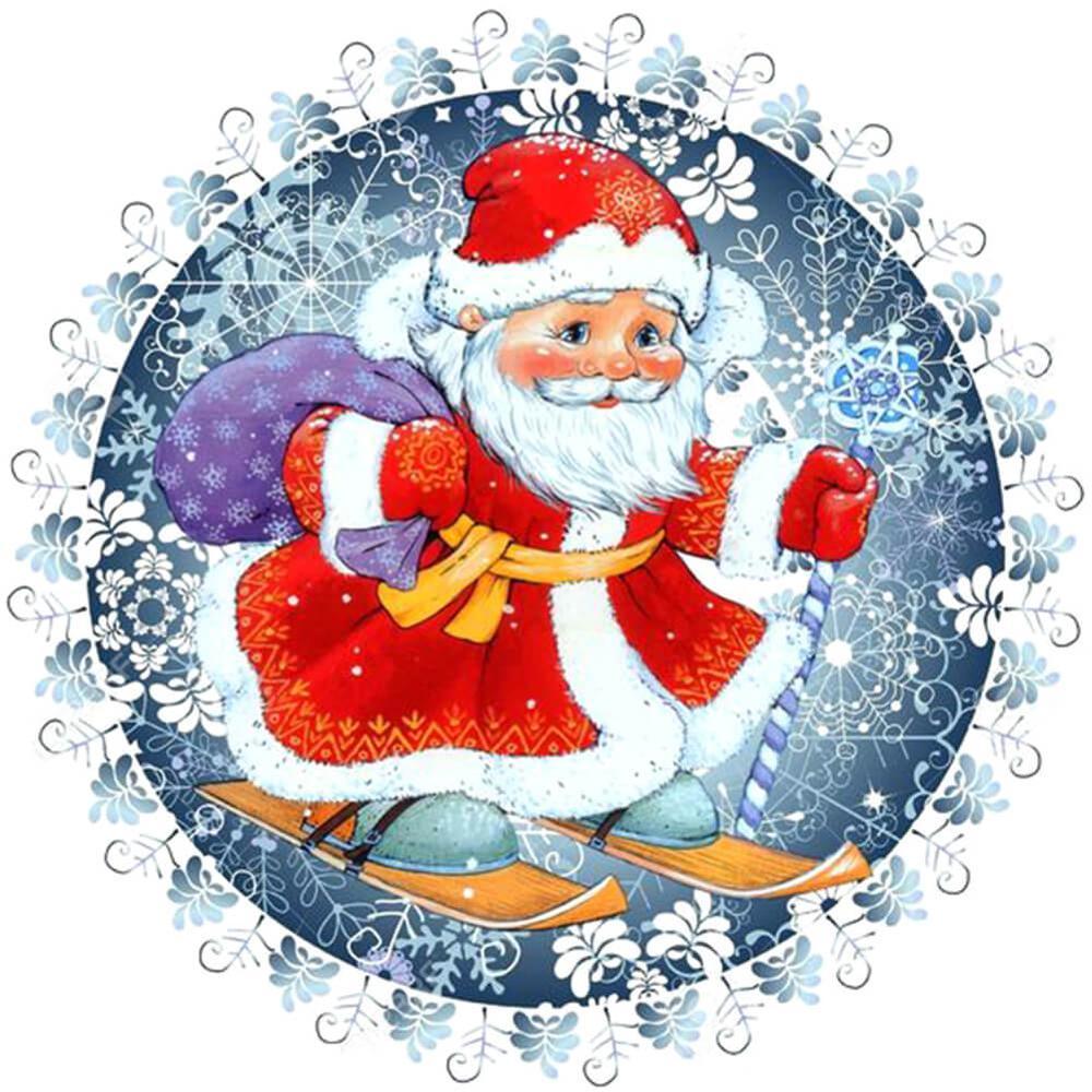 Free Santa Claus - MyCraftsGfit - Free 5D Diamond Painting