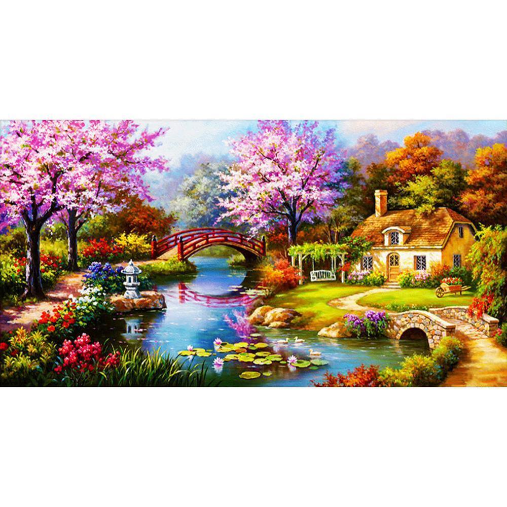 Free Scenery - MyCraftsGfit - Free 5D Diamond Painting