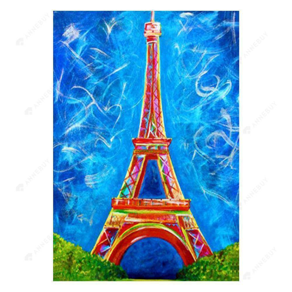 Free Scenery Tower - MyCraftsGfit - Free 5D Diamond Painting