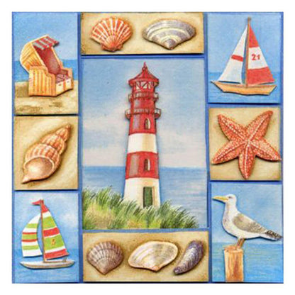 Free Sea Collage - MyCraftsGfit - Free 5D Diamond Painting