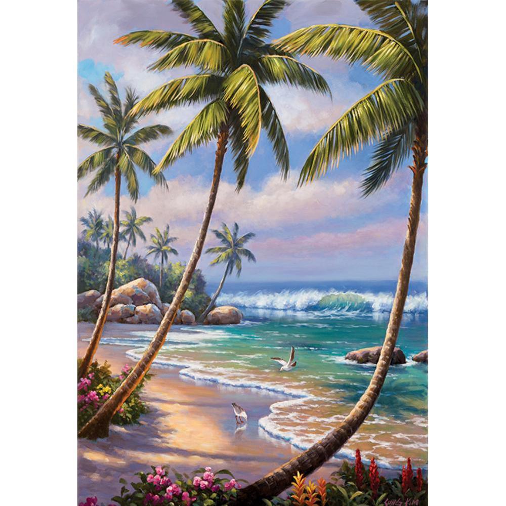 Free Sea Tree - MyCraftsGfit - Free 5D Diamond Painting